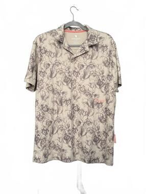 Macade Golf Floral Golfing Polo Size Medium